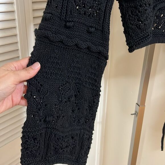 NWT Zara crocheted top/cover-up Size Medium - Picture 4 of 7